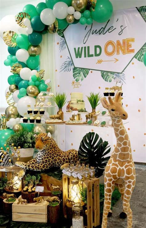 wild one safari birthday